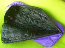 Schneider's DURA-TECH Large Padded Bridle Halter Bag Case~PURPLE~GREAT CONDITION
