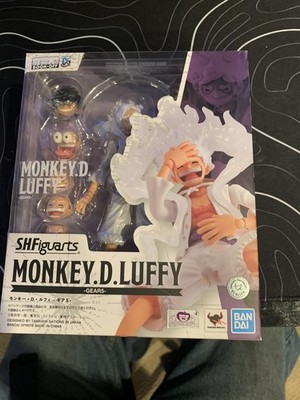 Bandai S.H. Figuarts One Piece Monkey D. Luffy Gear 5 Action Figure - IN USA