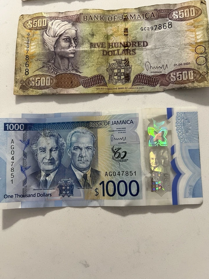 rare Jamaican Dollar Bills ￼ - Image 3 of 4