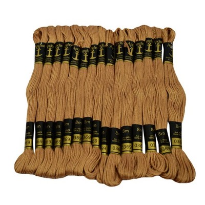 Anchor Threads Cross Stitching Crafting Knitting Stranded Cotton Skeins 25 Pcs