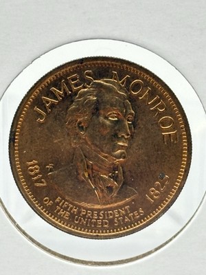 James Monroe 5th US President 1817-1825 Token