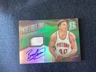 2013-14 Panini Spectra Bill Laimbeer #75/99 Autograph and Game Worn Jersey