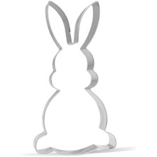 Osterhase Ausstechform 12,7 cm aus Edelstahl - Spülmaschinenfest & Langlebig