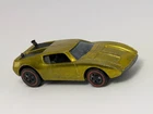 Vintage 1971 Hot Wheels Redline AMX 2 Yellow Gold US Original Diecast
