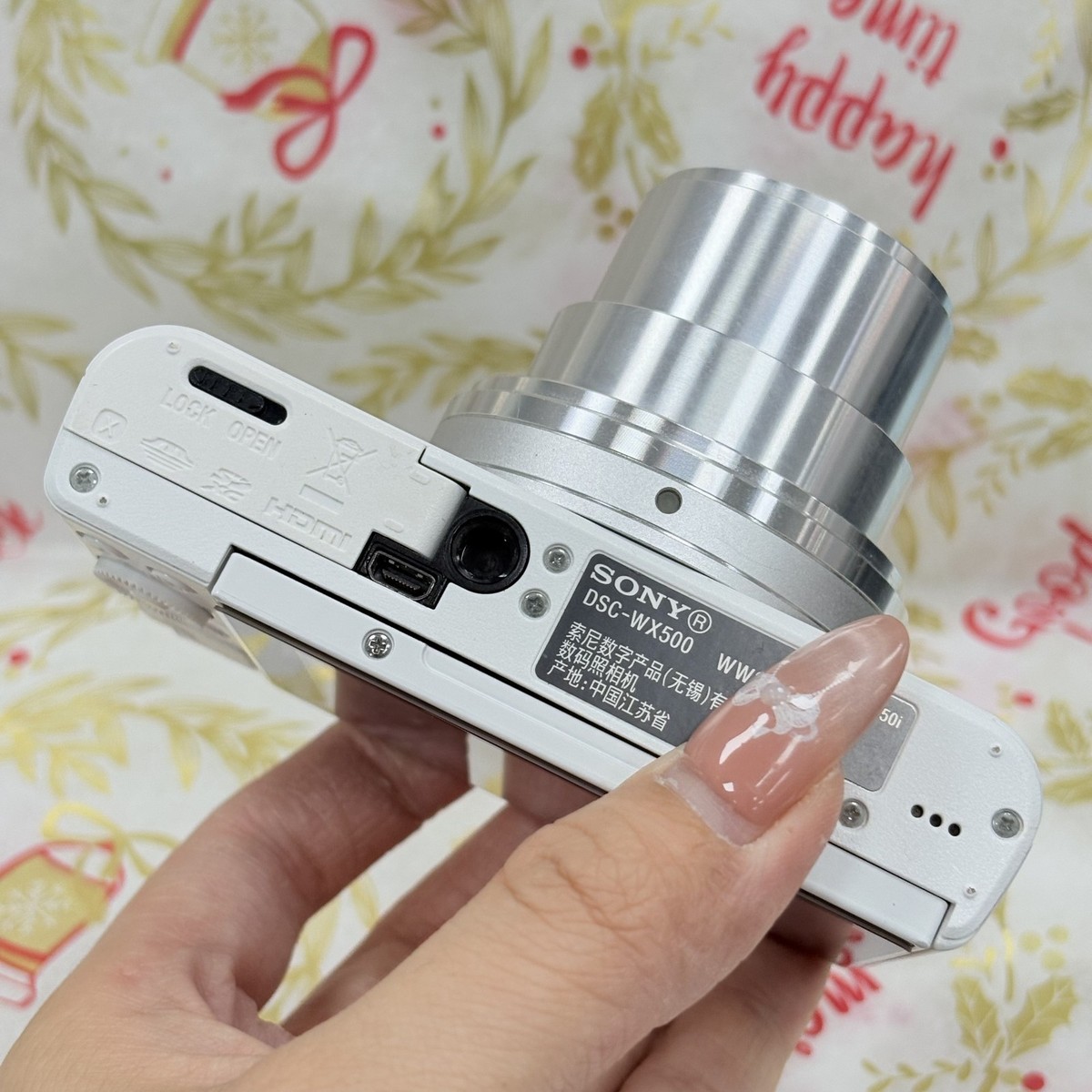 Sony Cyber-shot DSC-WX500 18.2MP Digital Camera 30x Optical Zoom
