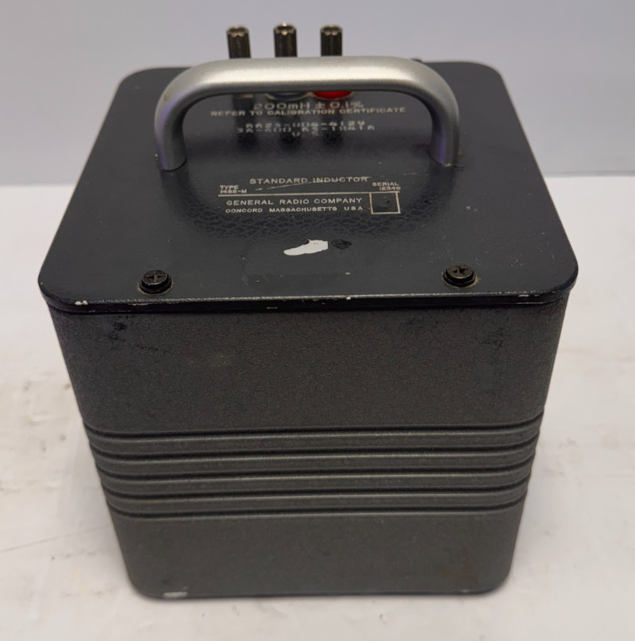 GENERAL RADIO STANDARD INDUCTOR TYPE 1482-M 200mH 0.1% (PARTS)