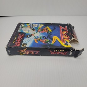 Zool 2 (Atari Jaguar, 1995) Cartridge And Damaged Box