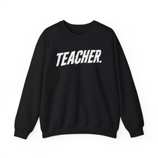 Teacher Sweatshirt Minimalist Crewneck Cute Teacher Gift Appreciation Educator
