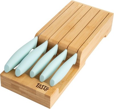 Kitchen Knife Set with Blo, Cutlery Set includes Chef, Bread,