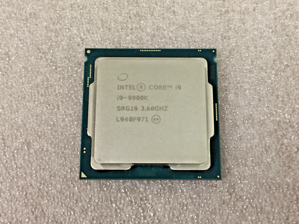 Intel Core i9-9900K Processor Model Computer Processors (CPUs) for
