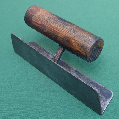 Japanische Putzkelle Kirikake Sansui 183 mm Mauerwerk Werkzeug aus Japan Vintage