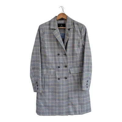 Junge Danmark Plaid Tartan Button Coat Multicoloured Size UK 12