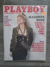 Play Boy Magazine September 1985 Madonna  Issue Vintage
