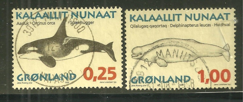 GREENLAND 303, 305 USED WHALES