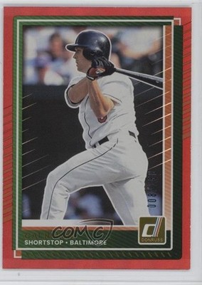 2025 Panini Donruss Red 8/250 Cal Ripken Jr Cal Ripken #88 HOF 3s3