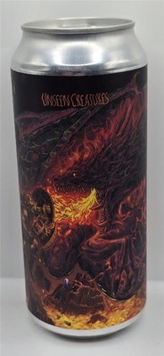 Craft Beer Can Unseen Creatures Brewing & Blending Company Fire & Steel DIPA