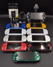 Sony PSP 1000/2000/3000 - Intl, Color & Rank, New Battery & USB Charging Cable