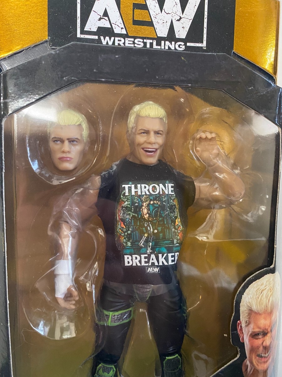 BNIB AEW CODY RHODES UNRIVALED SERIES 4 #29 WRESTLING ACTION