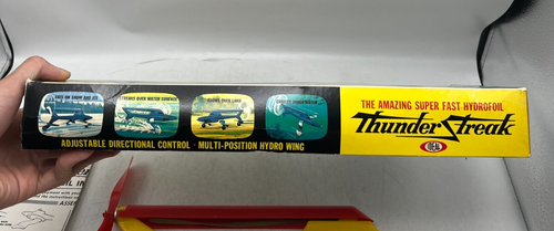 1968 Ideal Super Fast Water / Land Hydrofoil Thunderstreak w/ Box *Incomplete* - Picture 4 of 24