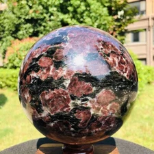 11.85LB Natural Astrophyllite Quartz Crystal"Fireworks Stone"The Ball Heals 166