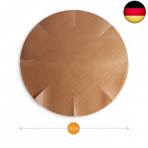 Dauerbackfolie 2er Set, Backpapier Springform, Premium Dauerbackfolie rund, - Bild 4 von 4