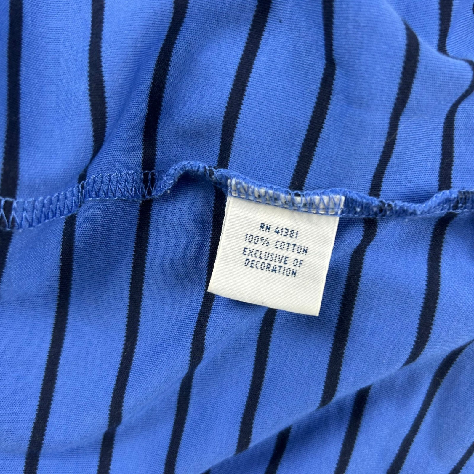 Polo Ralph Lauren Camicia Uomo XL Blu Righe Pima Soft Touch Golf Marrone Pony*