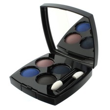Chanel Eyeshadow Palette Les 4 Ombres 312 Quiet Revolution Blues Black Purple