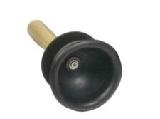 Buffalo Small Rubber Cup Sink and Basin Plunger 100mm Helps Clear Blocked Sinks