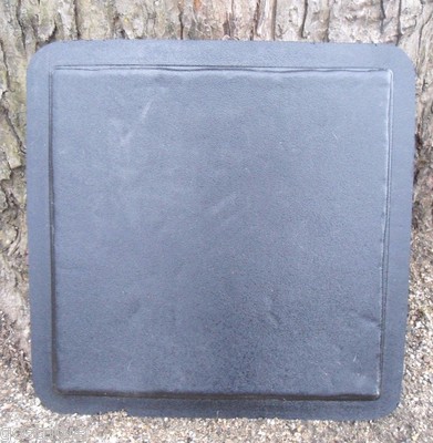 Abs plastic slate distressed tile mold Plaster concrete 16''  x 16'' x 1'' thick