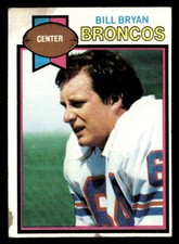 Bill Bryan 1979 Topps  Card #363 Denver Broncos