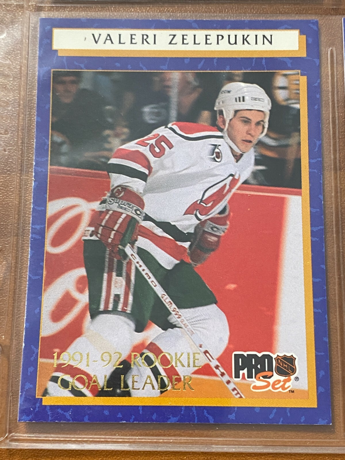 🏒 1992-93 Pro Set Hockey Rookie Goal Leader Insert Card #10 Val ZELEPUKIN  🏒 | eBay