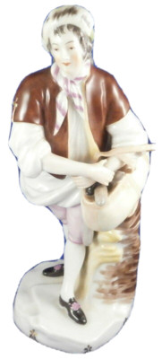 Original Period Augarten Wien Porcelain Figure Figurine Porzellan Figur Vienna