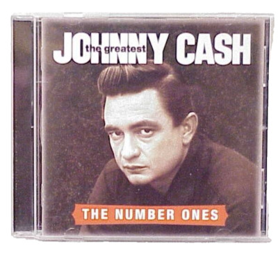 JOHNNY CASH THE GREATEST THE NUMBER ONES COUNTRY MUSIC CD COMPACT DISC
