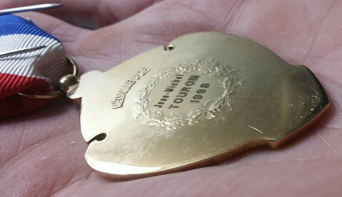 Médaille D'or FFF – Football – Gironde 33 – Collection Vintage 1998