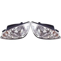 Halogen Scheinwerfer Set FüR Hyundai Getz (Tb) Bj. 08.02-06.09 H4 Mit Motor