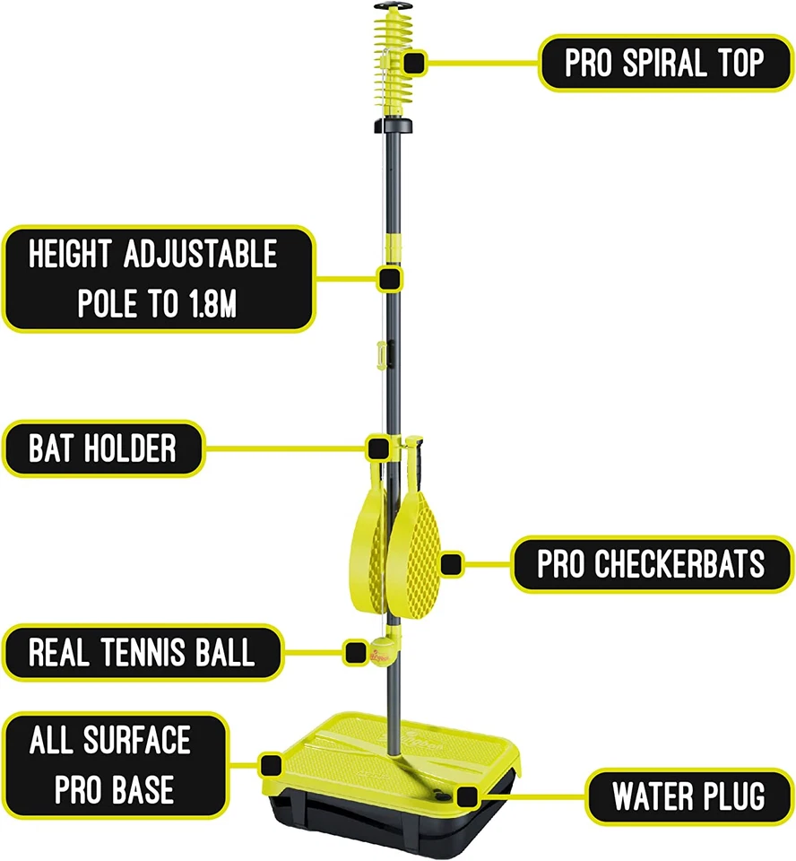 Swingball Pro – All Surface Portable Pro Tether Tennis Set – Ages 6+ - Image 3 of 4