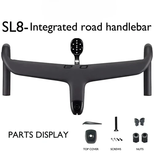 Carbon Full Internal Cable Routing Road Bike Integrated Cockpit Di2 Handlebar - Picture 2 of 43