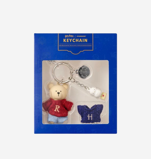 Starbucks x Harry Potter Bearista Keychain Set, (100% Authentic