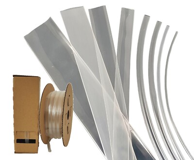 Minibox 20m Schrumpfschlauch 1,6mm (2:1) 105°C transparent