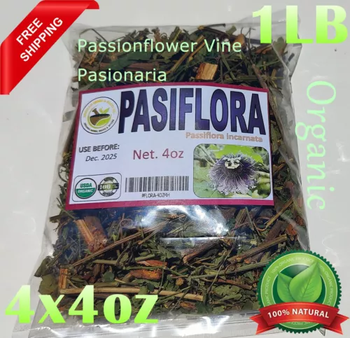 1LB Passion Flower Passiflora Incarnate, passionflower, passion flower herbal Te