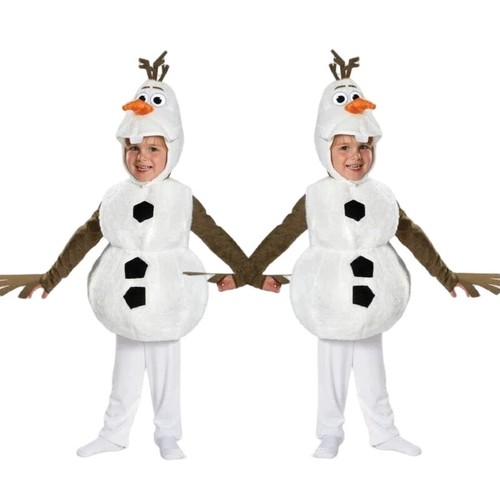 Frozen 2 Olaf Cosplay Costume Plush Snowman Kids Halloween Xmas Party Outfits AU - Picture 3 of 14