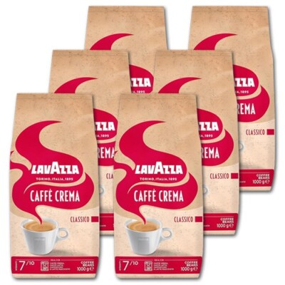 6 KG Lavazza Caffe Crema Classico Kaffeebohnen