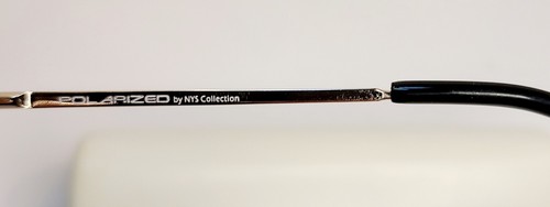 NYS Elite Collection Aviator Polarized Oversized Sunglasses 8502 New With Tags - Picture 6 of 8
