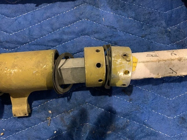 Control Wheel Shaft Tubes - Piper Twin Comanche p/n 20975-003 and -000 - Image 3 of 4