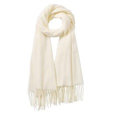 Scarf for Women - Womens Scarf Pashmina Shawls and Wraps for Evening White