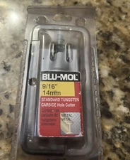 New BLU-MOL 9/16" 14mm Standard Tungsten Carbide Hole Cutter 3164 BLML ShipsFREE