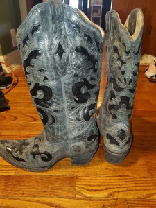 corral sequin inlay boots
