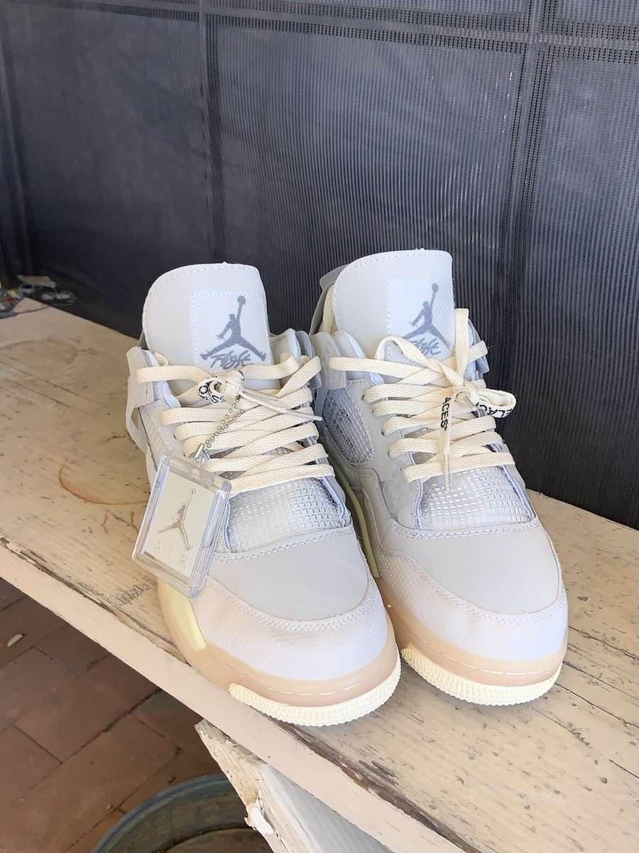 Size 11 - Jordan 4 SP x Off-White Mid Sail W 194272184909| eBay Size 11 - Jordan 4 SP x Off-White Mid Sail W 194272184909| eBay