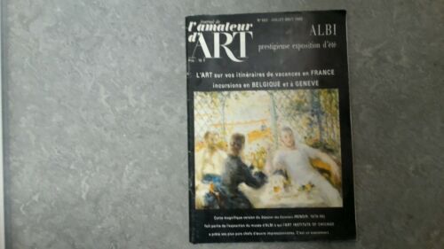 JOURNAL DE L AMATEUR D ART  juillet 1980  N° 692 :dejeuner canotier RENOIR-ALBI - Picture 1 of 1