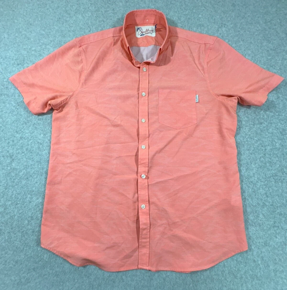 Chubbies Shirt Mens Large Pink Light Weight Outdoor Stretch Hiking Beach
